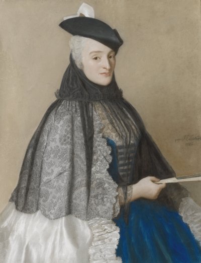 Portrait of Catherine Bégon by Jean Étienne Liotard